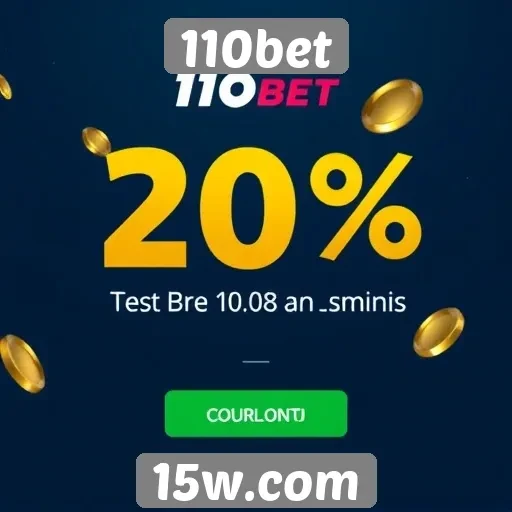 Novas promoções disponíveis no site 110bet