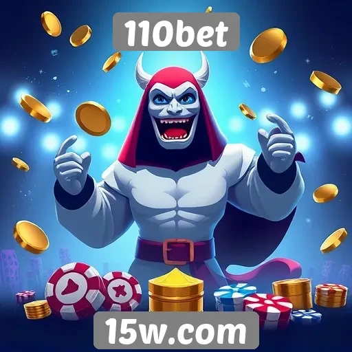 Variedade de jogos disponíveis na plataforma 110bet